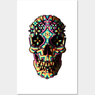 Skull Geo Posters and Art